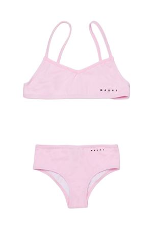 costume con logo rosa MARNI KIDS | M01759M00M20M351